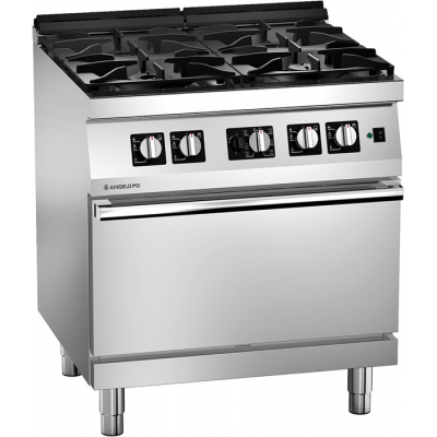 4 Burner Gas Range With Gas Convection Oven - 1S1FA0GV