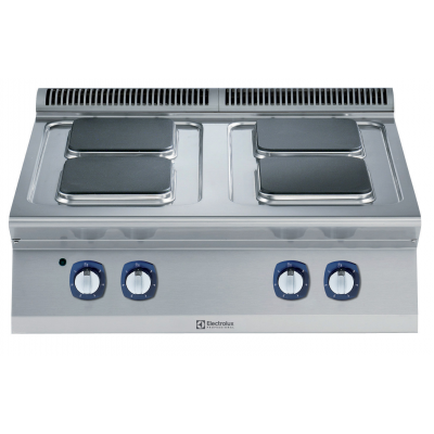 4 Hot Square Plate Electric Boiling Top 800 mm