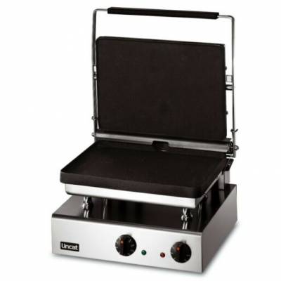 GG1 - Lincat Lynx 400 Electric Counter-top Heavy Duty Contact Grill - Smooth Upper & Lower Plates - W 395 mm - 3.0 kW