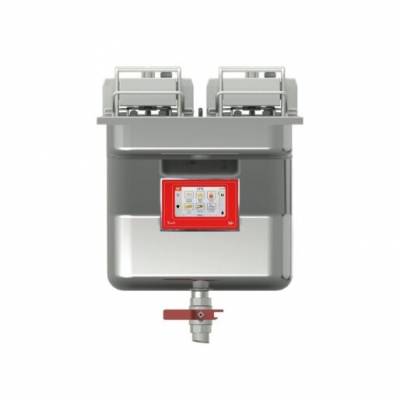 Lincat TD412M31G0 - FriFri Touch 412 Electric Drop-in Single Tank Fryer - 2 Baskets - W 400 mm - 18.0 kW