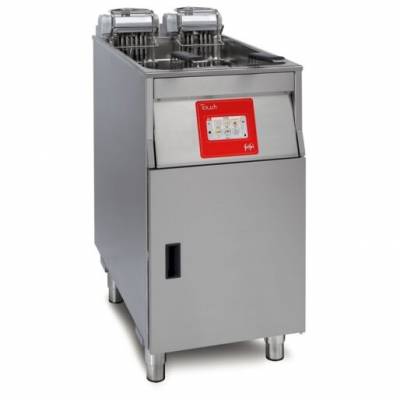 Lincat TL412L31G0 - FriFri Touch 412 Electric Free-standing Single Tank Fryer - 2 Baskets - W 400 mm - 15.0 kW