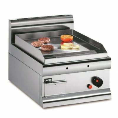 GS4/P - Lincat Silverlink 600 Propane Gas Counter-top Griddle - Steel Plate - W 450 mm - 5.5 kW