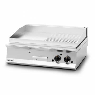OG8202/R/P - Lincat Opus 800 Propane Gas Counter-top Griddle - Ribbed Plate - W 900 mm - 23.0 kW