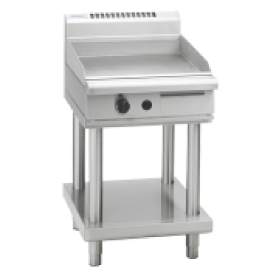 Waldorf 800 Series GPL8600G-LS - 600mm Gas Griddle Low Back Version Leg Stand