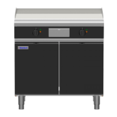 Waldorf Bold GPLB8900E-CD - 900mm Electric Griddle Low Back Version - Cabinet Base
