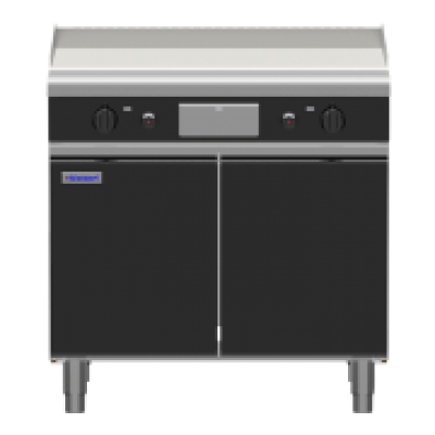 Waldorf Bold GPLB8900G-CD - 900mm Gas Griddle Low Back Version - Cabinet Base